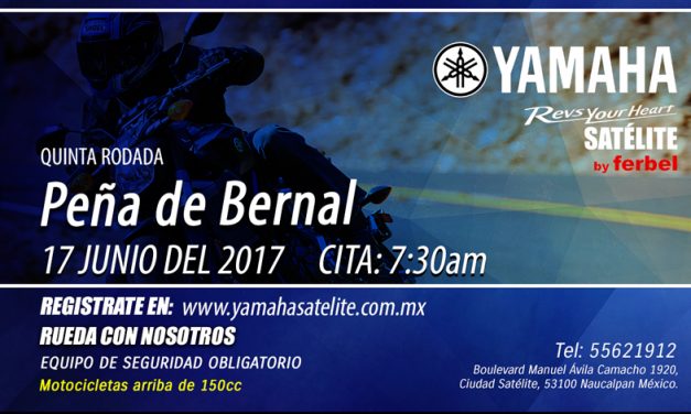 Regístrate para visitar Peña de Bernal con YAMAHA SATÉLITE.