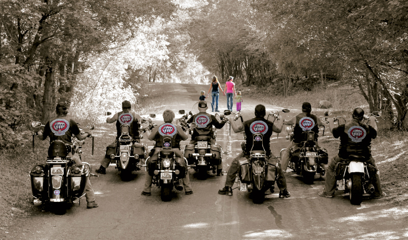 Bikers Against Child Abuse, porque #MotociclismoEsAltruismo.