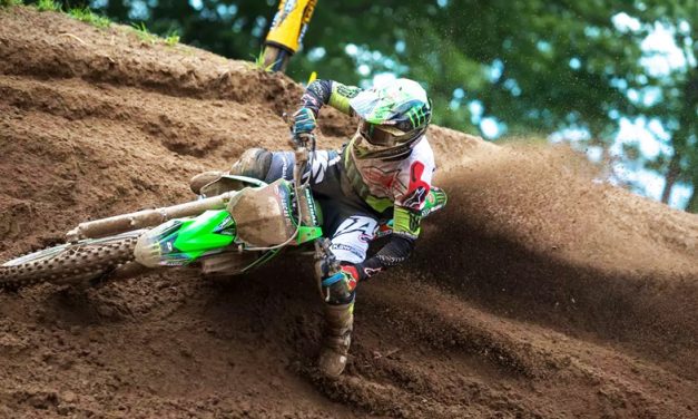 Eli Tomac, líder en Southwick en el Campeonato AMA Motocross