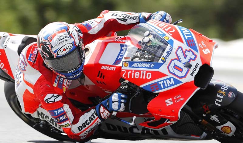 Ducati se lleva el podio en el Gran Premio de MotoGP en Austria bajo el mando de Dovizioso, tras un gran duelo con Marc Márquez