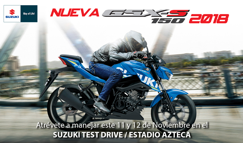 ¡La espera terminó, Suzuki Motor México trae para ti la nueva forma de recorrer la ciudad!