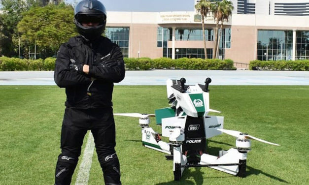 HoverBike S3 ‘Scorpion’, la moto voladora que cuidará la seguridad de las calles de Dubai