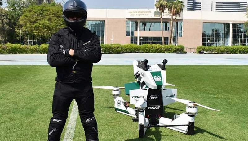 HoverBike S3 ‘Scorpion’, la moto voladora que cuidará la seguridad de las calles de Dubai