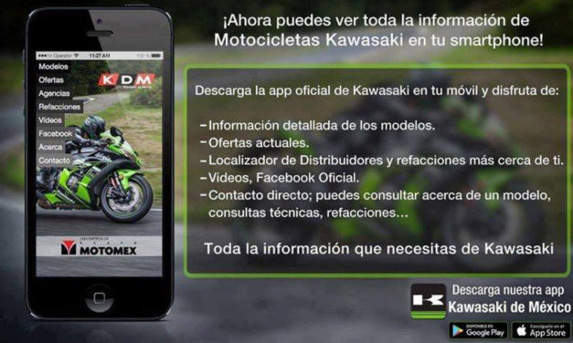 La aplicación acorde a tu estilo de vida, #Kawasaki