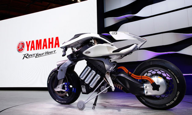 2018, Yamaha presente en el CES con su sorprendente “moto del futuro”