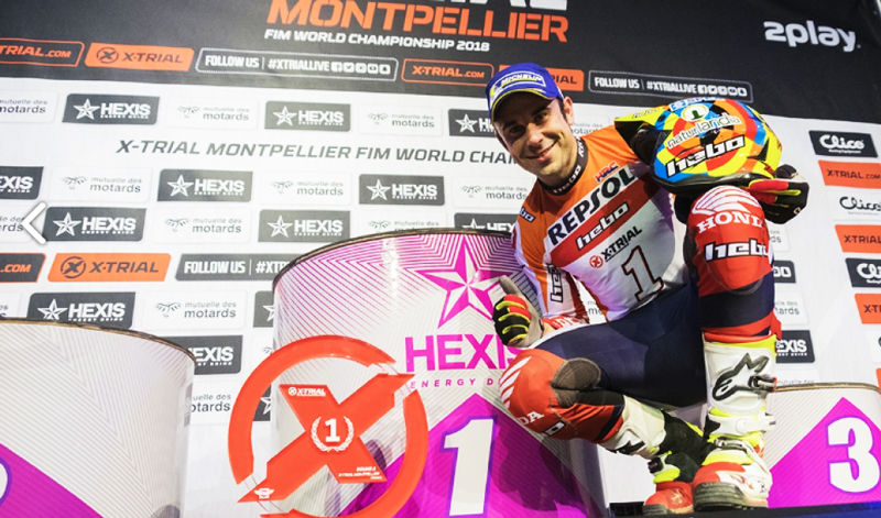 Toni Bou nuevamente a la cabeza en la clasificación del Mundial de X-Trial