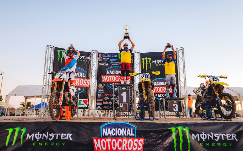 Concluye con éxito la segunda fecha del Campeonato Nacional de Motocross en Navojoa