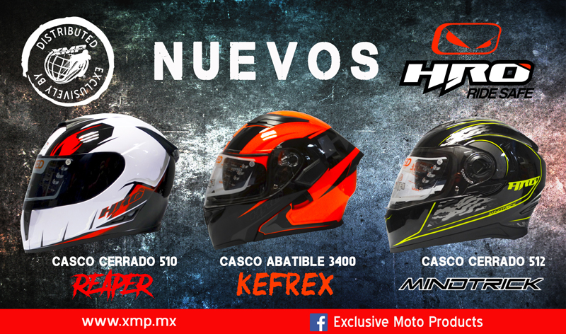 Nuevos modelos de Cascos HRO