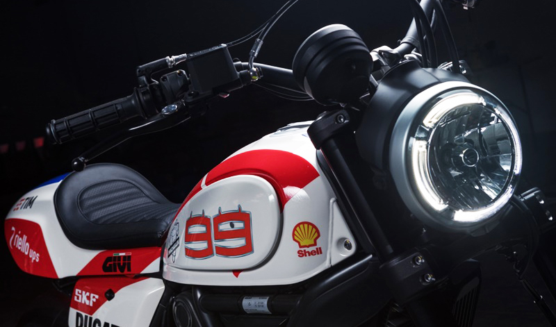 Conoce la Ducati Scrambler ‘Trackster’, inspirada en la MotoGP de Jorge Lorenzo