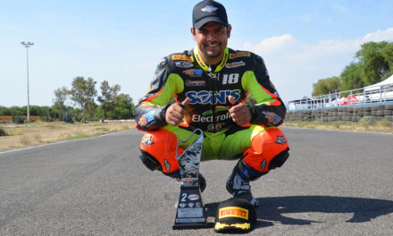 Nahún Álvarez volvió a brillar en el Campeonato Nacional de Italika Racing