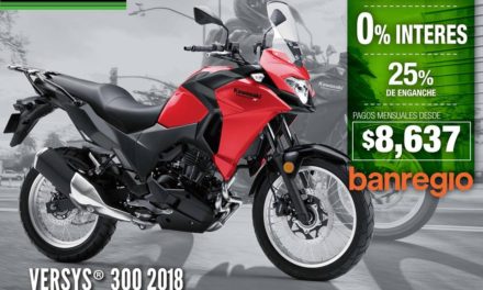 ¿La Versys300 va con tu estilo de conducción? Ya puedes adquirirla a meses SIN INTERESES