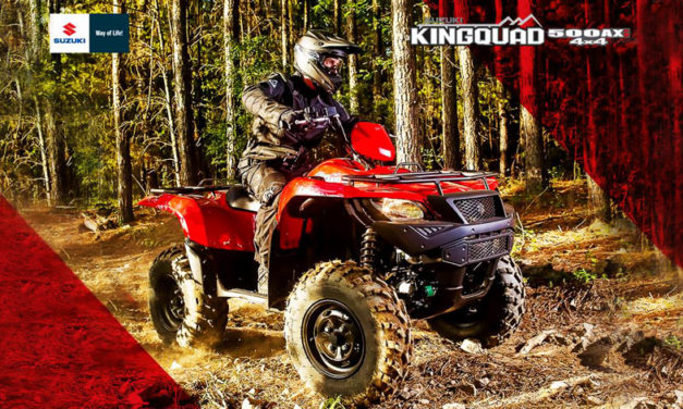 Conquista todo terreno con la SUZUKI Kingquad 500AX  4×4