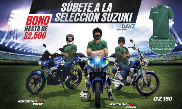 ¡Subete a la selección Suzuki!