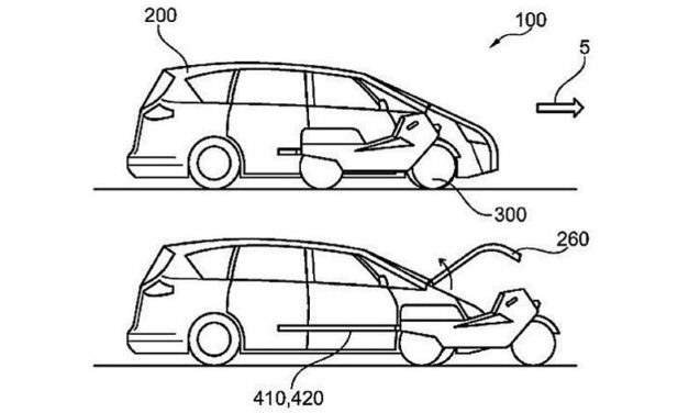 Tu moto y tu auto en un mismo lugar: descubre la nueva patente de Ford