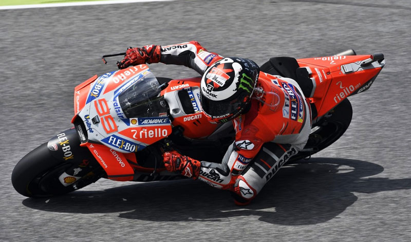 Sorpresiva victoria para Jorge Lorenzo en MotoGP