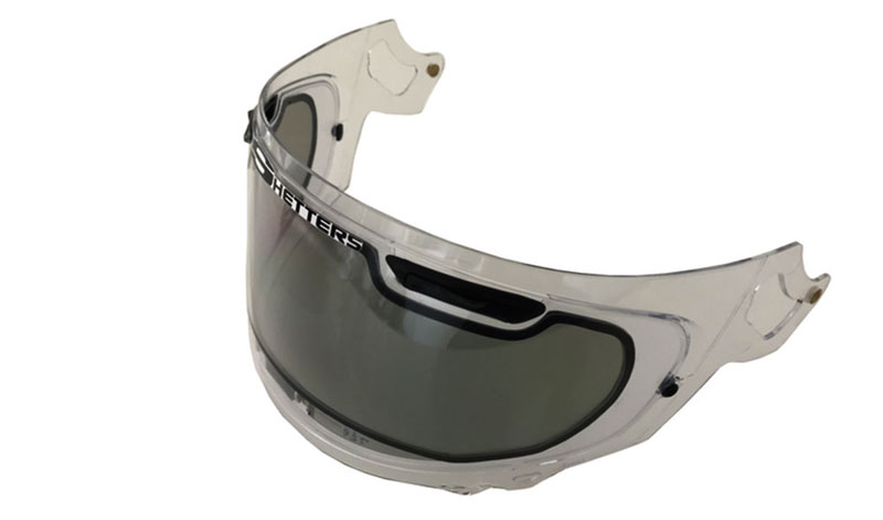 Lo último en tecnología: visera fotocromática para tu casco