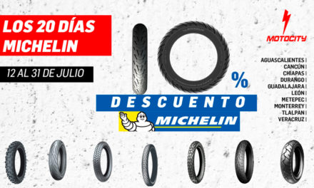 Llegaron los 20 días Michelin a Motocity