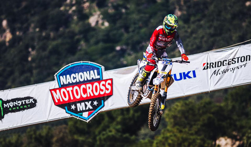 Julio César conquistó la MX1 en la 8va Competencia de MotocrossMX