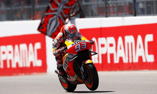 Honda se lleva la victoria en el Campeonato Mundial de MotoGP en Sachsenring