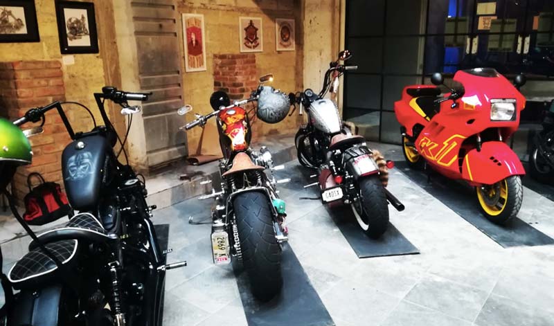 73 Vintage Moto Art; exposición de arte y motos en la CDMX
