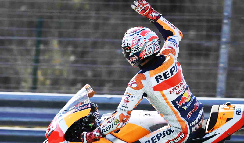 Sexta victoria para Marc Márquez en MotoGP