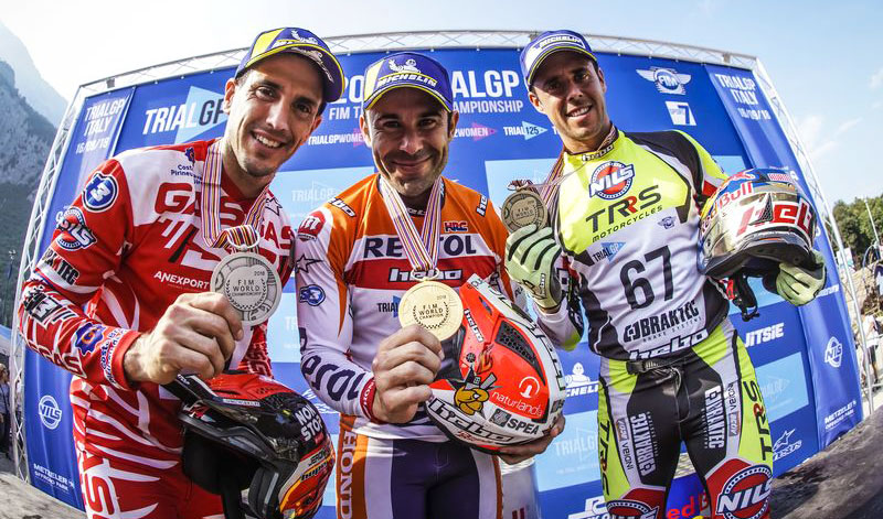 ¡Qué sigan los triunfos! Toni Bou, campeón del Mundial de Trial 2018