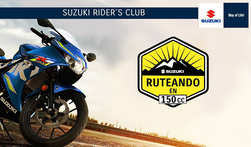 “Ruteando en 150cc con tu Suzuki”