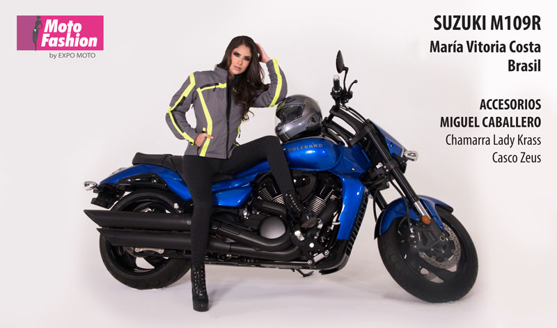 Brasil se proyecta de nuevo con la presencia de María Vitoria Costa, otra espectacular modelo que brillará en las pasarelas de MOTO FASHION en el marco de la Décimo novena Edición de EXPO MOTO