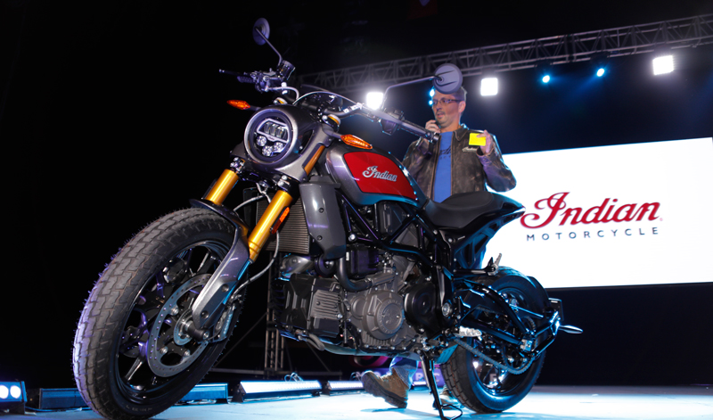 Indian Motorcycle acapara las miradas de los asistentes a Expo Moto con su imponente presencia