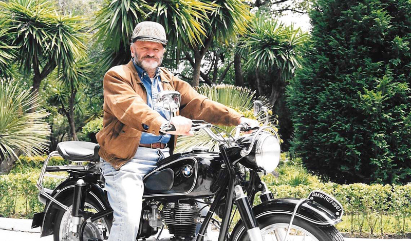 Eduardo Veraza, una vida en moto