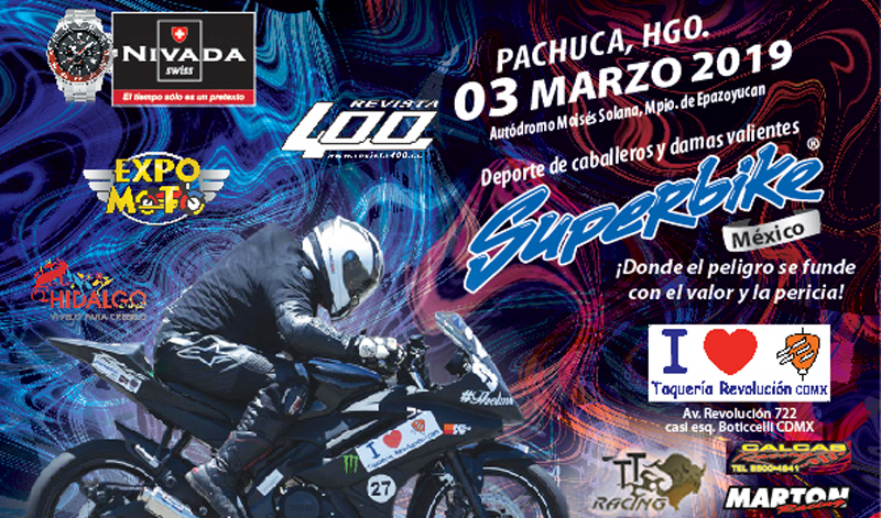 Arranca Superbike México en Pachuca