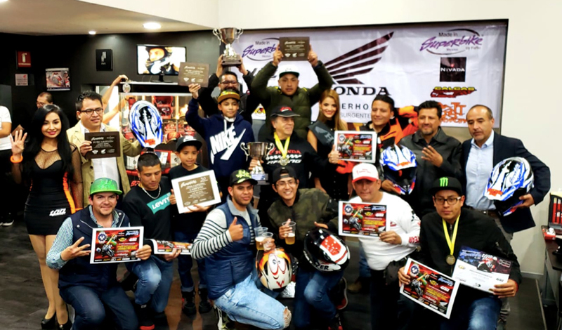La Fiesta de Campeones reconoció a los mejores pilotos de México