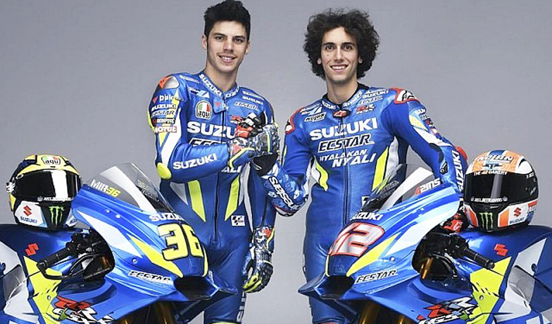 Rins y Mir presentan la Suzuki GSX-RR 2019