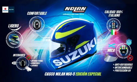 Edición especial, casco Suzuki / Nolan
