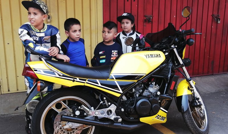 Actividad de Superbike en pista