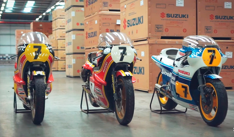 Suzuki renovará tres motos míticas