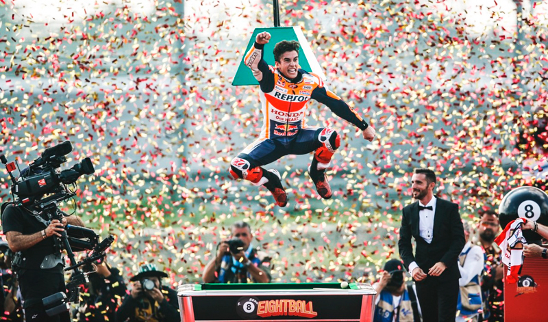 Marc Márquez ya es ocho veces campeón del mundo