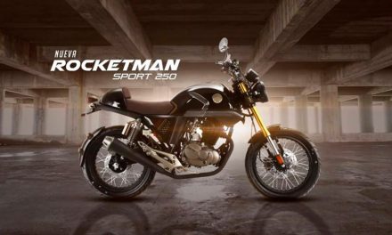 Una moto tipo Café Racer de Vento, Rocketman Sport 250