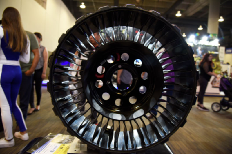 Michelin ha creado el primer neumático sin aire