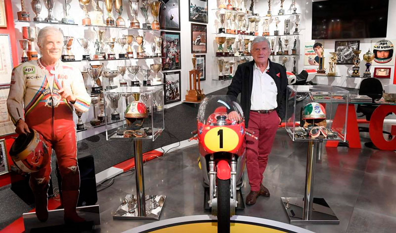 Giacomo Agostini y su museo privado
