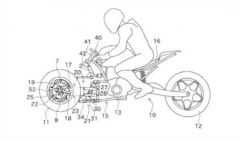 Kawasaki pronto lanzará una moto de tres ruedas