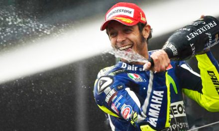 Poniendo el ejemplo, Valentino Rossi