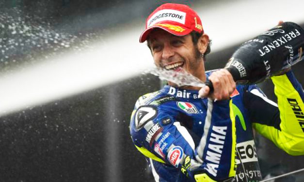 Poniendo el ejemplo, Valentino Rossi