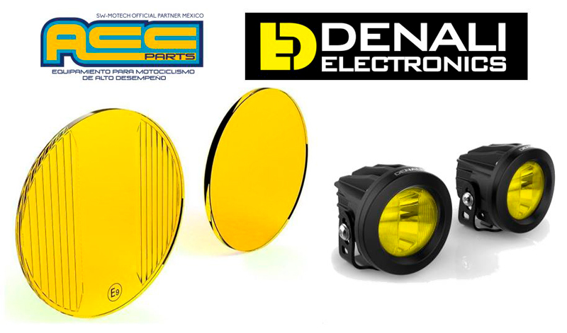 ACC PARTS y DENALI ELECTRONICS tienen para ti los filtros amarillos de alta visibilidad para Faros DR1