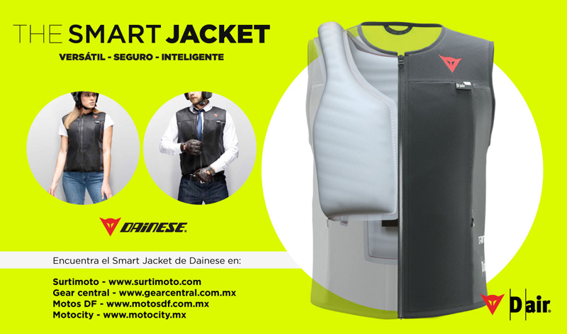 Versátil, seguro e inteligente, Dainese Smart Jacket