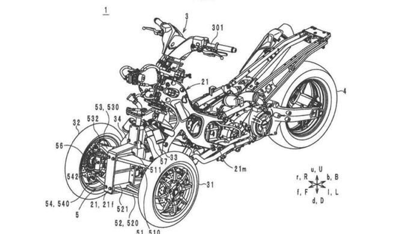 Tres ruedas para el T-Max de Yamaha