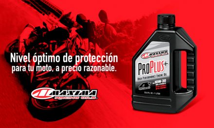 Lubricante Maxima Pro Plus+, nivel óptimo de protección para tu moto
