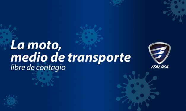 La moto, medio de transporte libre de contagio