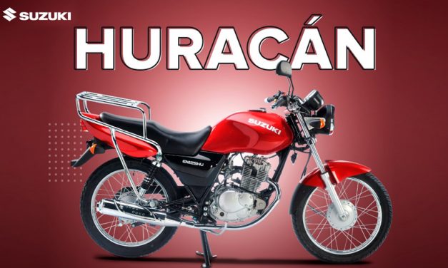 Suzuki Huracán, la mejor motocicleta de trabajo