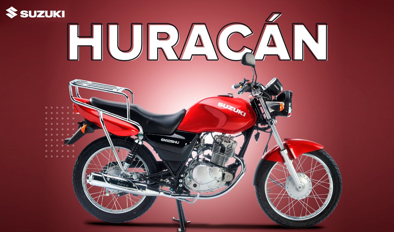 Suzuki Huracán, la mejor motocicleta de trabajo